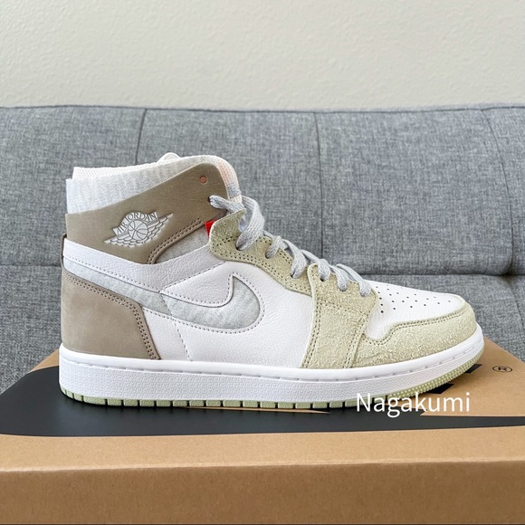 🫒 Nike Air Jordan 1 High Olive green shoes - Picture 4 of 4